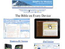 Tablet Screenshot of bibleocean.com